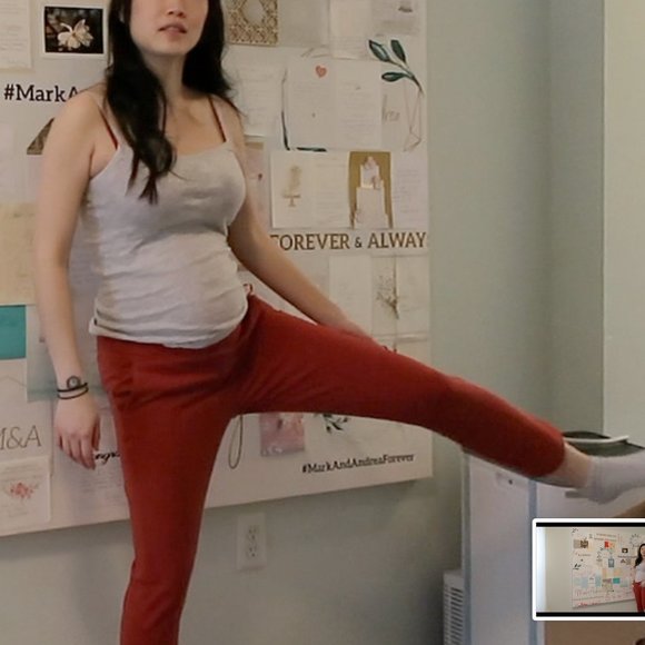 J. Crew Brick Orange Red Pants Size 4 - Picture 10 of 13